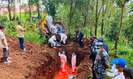 भोटेकोशी बाढीबाट एक हजार ३५५ जनाको मानवीय क्षति
