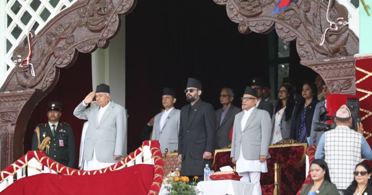टुँडिखेलमा संविधान दिवसको विशेष समारोह (फोटोफिचर)