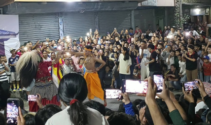 बेनीमा तरवार नाचसँगै बर्खेनाच समापन