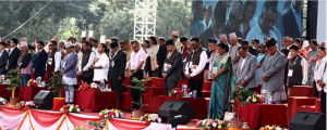 कांग्रेसको १५औँ महाधिवेशन जारी, विभिन्न दलका शीर्ष नेताहरू सहभागी